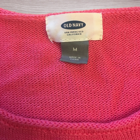 Old Navy Pink Sweater Size M - Picture 6 of 6